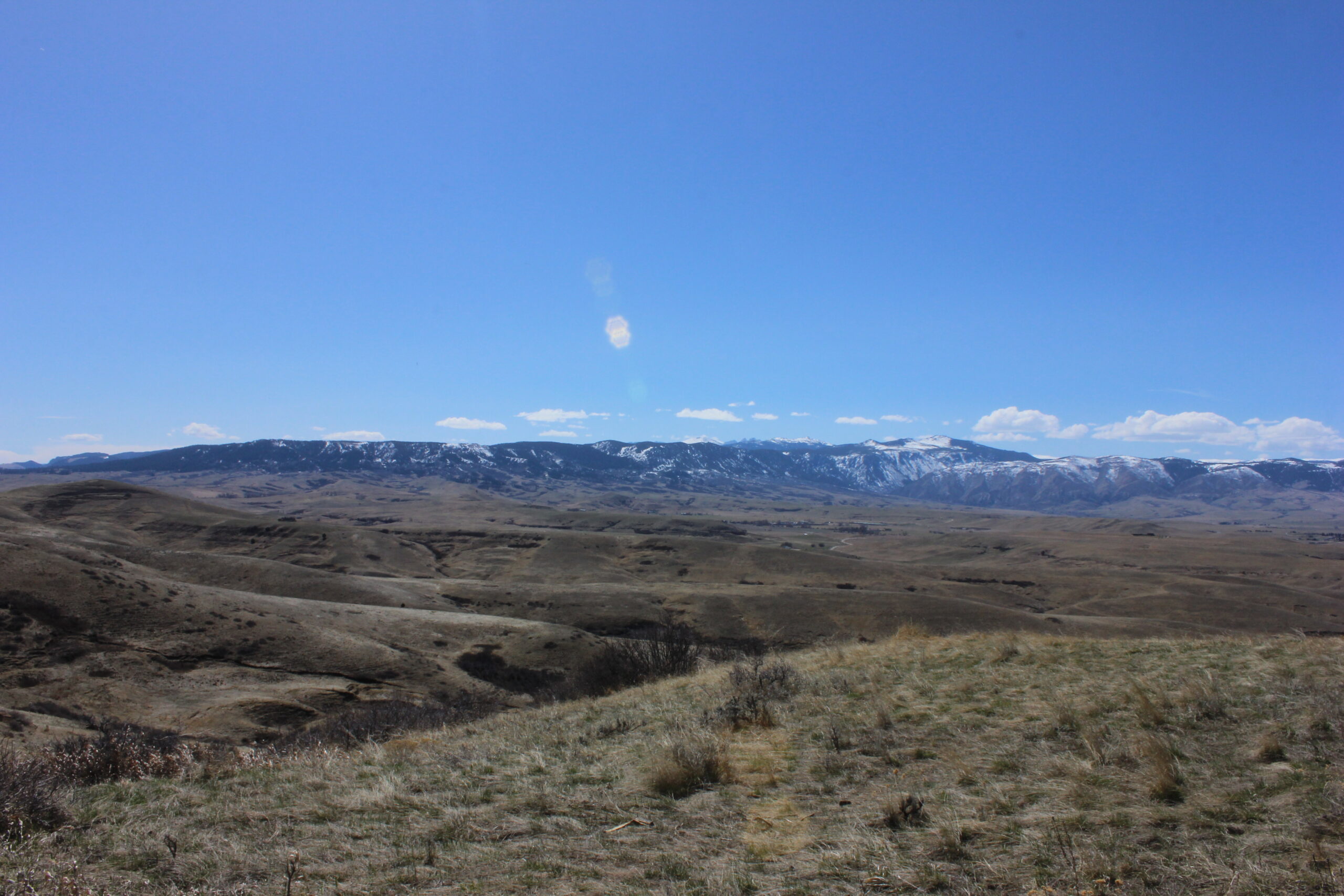 This is a picture of the Big Horn mountains.